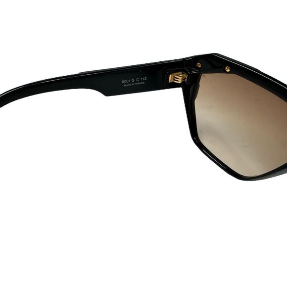 Vintage Courreges France Brown/Gold Accent Paris Sunglasses - Picture 5 of 6